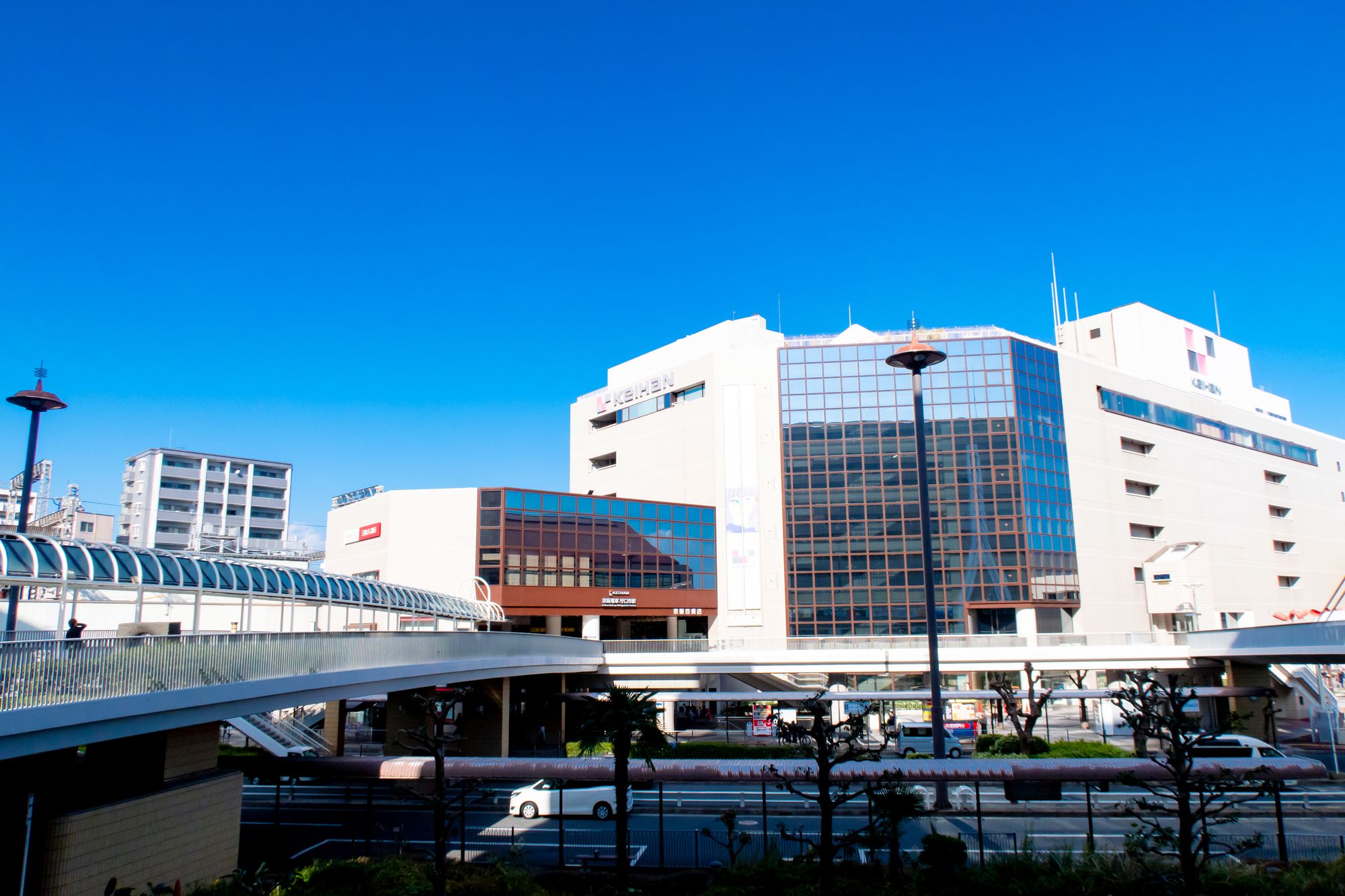 京阪守口市駅周辺の街並み